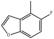 Benzofuran, 5-fluoro-4-methyl- (9CI),199391-66-7,结构式