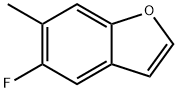 Benzofuran, 5-fluoro-6-methyl- (9CI),199391-67-8,结构式
