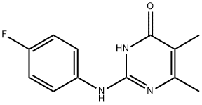4-히드록시-2-(4-플루오로아닐리노)-5,6-디메틸피리미딘