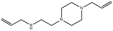 1-[2-(DIALLYLAMINO)-ETHYL]-PIPERAZINE Struktur