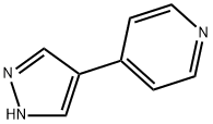 4-(1H-吡唑-4-基)吡啶,19959-71-8,结构式