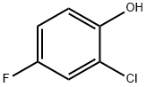 2-氯-4-氟苯酚,1996-41-4,结构式