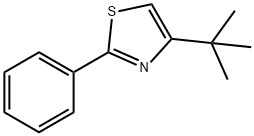 2-Phenyl-4-tert-butylthiazole Structure