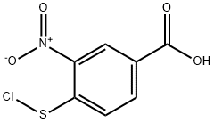 2-NITRO-4-CARBOXYPHENYLSULFENYL CHLORIDE Structure