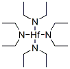 TETRAKIS(DIETHYLAMINO)HAFNIUM Structure