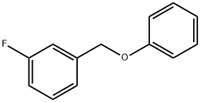 3-Fluorobenzyloxybenzene Structure