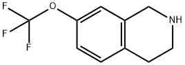 1,2,3,4-tetrahydro-7-(trifluoromethoxy)isoquinoline Struktur