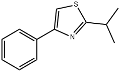 2-Isopropyl-4-phenylthiazole Structure