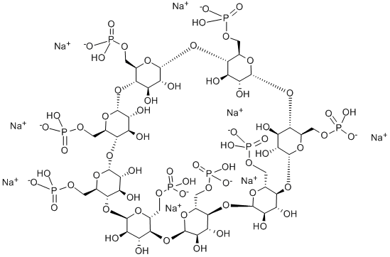 GAMMA-环糊精磷酸二氢酯钠盐, 199684-62-3, 结构式