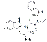 1997-60-0 ethyl 2-[[2-amino-3-(5-fluoro-1H-indol-3-yl)propanoyl]amino]-3-(1H-indol-3-yl)propanoate