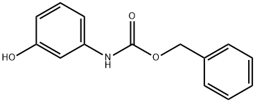 3-(Benzyloxycarbonylamino)phenol Structure