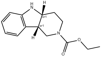 Ethyl cis-1,3,4,4a,5,9b-hexahydro-2H-pyrido[4,3-b]indole-2-carboxylate Structure