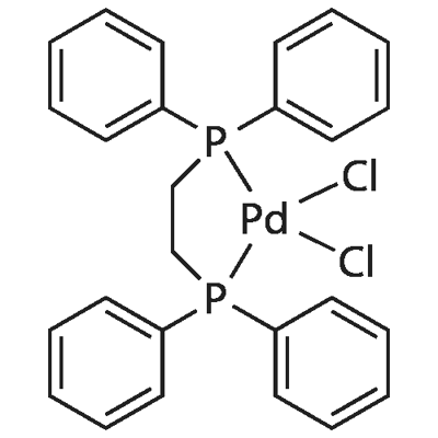 1,2-二(二苯基膦基)乙烷二氯化钯(II),19978-61-1,结构式