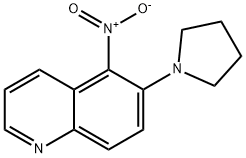 5-Nitro-6-(pyrrolidin-1-yl)quinoline