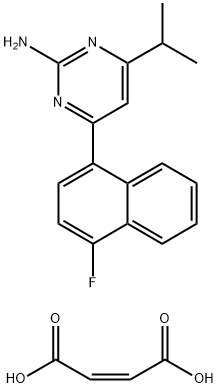 199864-88-5 4-(4-氟-1-萘基)-6-异丙基-2-嘧啶胺马来酸盐