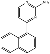 2-PyriMidinaMine, 4-(1-naphthalenyl)-|4-(萘-1-基)嘧啶-2-胺