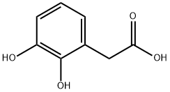 (2,3-Dihydroxyphenyl)acetic Acid Struktur