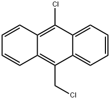 9-Chloro-10-chloromethylanthracene Structure