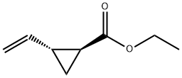 Cyclopropanecarboxylic acid, 2-ethenyl-, ethyl ester, (1S,2R)- (9CI),200013-10-1,结构式