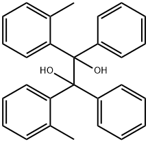 1,2-diphenyl-1,2-di(o-tolyl)ethane-1,2-diol Struktur