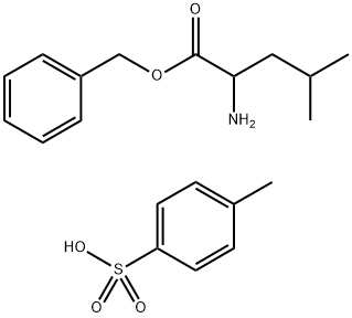 DL-亮氨酸苄酯对甲苯磺酸盐, 200123-51-9, 结构式