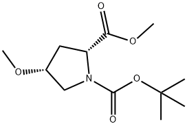 1,2-PYRROLIDINEDICARBOXYLICACID,4-METHOXY-,1-(1,1-DIMETHYLETHYL)2-메틸에스테르,(2R,4R)-