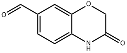 3-OXO-3,4-DIHYDRO-2H-BENZO[B][1,4]OXAZINE-7-CARBALDEHYDE Struktur