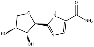 1H-Imidazole-4-carboxamide, 2-(tetrahydro-3,4-dihydroxy-2-furanyl)-, [2S-(2alpha,3ba,4ba)]- (9CI),200207-23-4,结构式