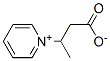 Pyridinium, 1-(2-carboxy-1-methylethyl)-, inner salt (9CI) Structure