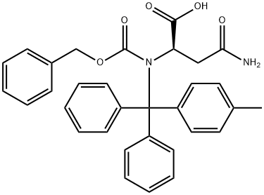 Z-D-ASN(MTT)-OH Structure