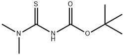 Carbamic acid, [(dimethylamino)thioxomethyl]-, 1,1-dimethylethyl ester (9CI) Structure