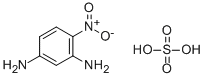 4-硝基-1,3-苯二胺硫酸盐, 200295-57-4, 结构式