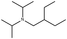 N N-DIISOPROPYL-2-ETHYLBUTYLAMINE Struktur