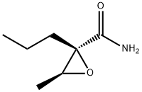 Oxiranecarboxamide, 3-methyl-2-propyl-, (2R,3S)- (9CI) Struktur