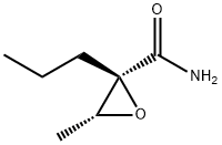 Oxiranecarboxamide, 3-methyl-2-propyl-, (2R-cis)- (9CI) 结构式