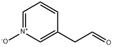 3-Pyridineacetaldehyde,1-oxide(9CI) Structure