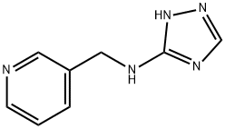 3-Pyridinemethanamine,N-1H-1,2,4-triazol-3-yl-(9CI) 化学構造式