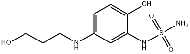 Sulfamide, [2-hydroxy-5-[(3-hydroxypropyl)amino]phenyl]- (9CI) 结构式