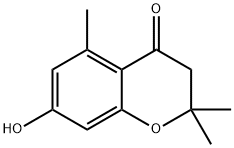 7-羟基-2,2,5-三甲基-2,3-二氢-4H-环氧己基苯-4-酮 结构式