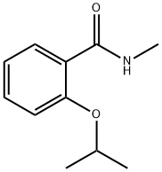2-Isopropyloxybenzoic acid methyl amide,20059-90-9,结构式