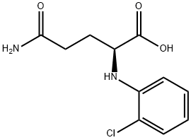 H-GLU(O-CHLOROANILIDE)-OH 结构式