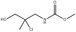 Carbamic  acid,  (2-chloro-3-hydroxy-2-methylpropyl)-,  methyl  ester  (9CI) Structure