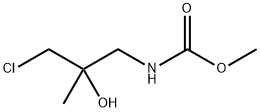 Carbamic  acid,  (3-chloro-2-hydroxy-2-methylpropyl)-,  methyl  ester  (9CI) Structure