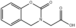 2-Oxo-2H-1,3-benzoxazine-3(4H)-acetic acid,20068-43-3,结构式