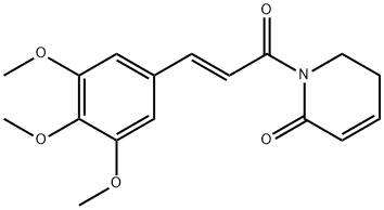 20069-09-4 1,2,5,6-テトラヒドロ-1-[3-(3,4,5-トリメトキシフェニル)-1-オキソ-2-プロペニル]ピリジン-2-オン