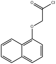 2-萘-1-氧基乙酰氯化物, 2007-12-7, 结构式