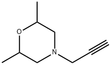 Morpholine,  2,6-dimethyl-4-(2-propynyl)-  (9CI),200704-37-6,结构式