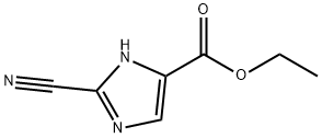 1H-Imidazole-4-carboxylicacid,2-cyano-,ethylester(9CI),200708-39-0,结构式