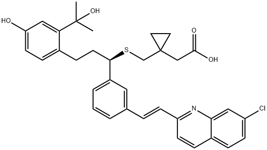 25-Hydroxy Montelukast,200804-28-0,结构式