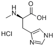 N-ME-D-HIS-OH HCL Structure
